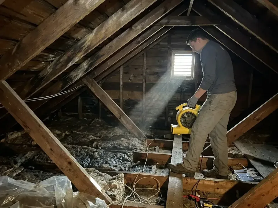 attic-water-damage-drying-proc-007 — frequently asked questions, Emergency Water Extraction & 24/7 Flood Response in Upper G…